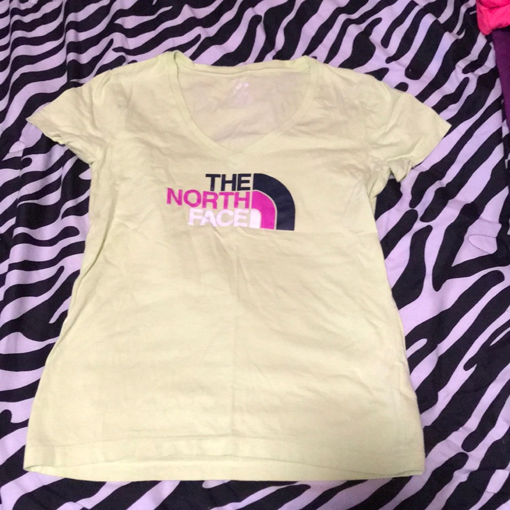 The north face v-neck shirt